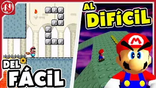 Del más FÁCIL al más DIFÍCIL: Niveles Finales de Super Mario