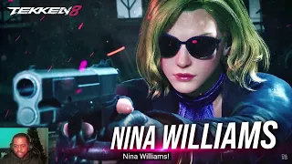 Shinblade’s Tekken 8 Reveal: Nina Williams Reaction!