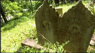 Forgotten old Cemetery in Gary West Virginia-interesting causes of death