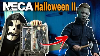 Neca Halloween 2 Retro Cloth Michael Myers Unboxing and Review!!