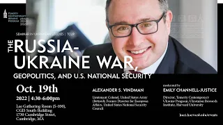 Alexander Vindman: The Russia-Ukraine War, Geopolitics, and U.S. National Security