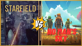 Journey to the stars: No Man's Sky vs Starfield