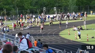 DJ Filmore 21.43 | Boys 200m Dash Heat 1 - 2022 OHSAA D1 District 1