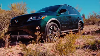 2019 Pathfinder Rock Creek Edition Offroad driving