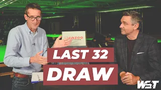 Last 32 Draw Hosted by ITV's Rob Walker & Alan McManus | Cazoo British Open