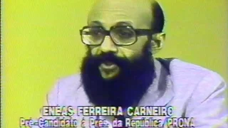 Programa Canal Livre - 06/1989 - Participação de Dr. Enéas