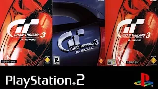 Gran Turismo 3 A-Spec All intros (NTSC-J, NTSC-U, PAL)