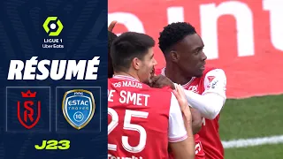 STADE DE REIMS - ESTAC TROYES (4 - 0) - Résumé - (SdR - ESTAC) / 2022-2023