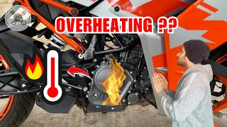 Why KTM Engine Sucks 🤬 | KTM Engine Over Heating Problem solved❓| KTM RC200 2022 Heating Problem