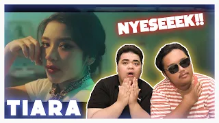 Tiara Andini - Tega (Official Music Video) REACTION (INI NYESEEEEEK ABIS !!)