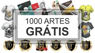 1000 ARTES em CORELDRAW Para você baixar GRATUITAMENTE