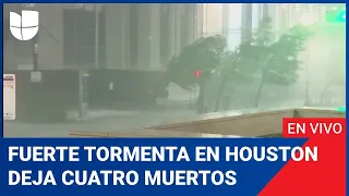 Edicion Digital: Fuerte tormenta en Houston deja cuatro muertos y cientos de miles sin electricidad