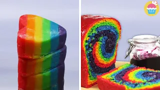 Cake Decorating Recipes For All the Rainbow Cake Lovers | Colorful Cakes By Nyam Nyam