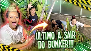 O ÚLTIMO A SAIR DO BUNKER GANHA!!!