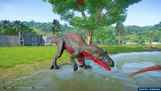 BATTLE ROYALE ISLA NUBLAR 1993 - CARNIVORE AND HERBIVORE  Jurassic World Evolution