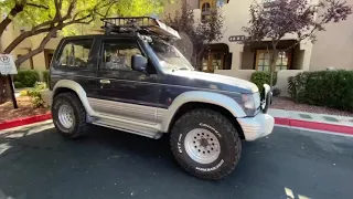 1991 Pajero 3 door Turbo Diesel goes Shooting!