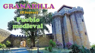 Granadilla (Cáceres): villa medieval amurallada y el pueblo abandonado más bonito de España