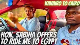 Nitaku Ride Hadi Egypt! Zari Actress Sabina Staedler Test Drive My Lancer To Egypt! KANAIRO TO CAIRO