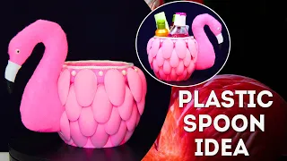 DIY Plastic Spoons Craft | Spoon craft idea