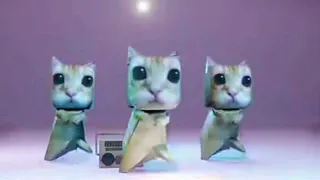 бумажные коты танцуют под шнип шнап шнапи
