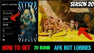 How To Get Into REAL 20 Bomb Bot Lobbies in Apex Legends Season 20