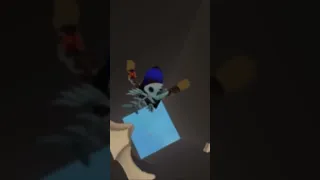 Kratos falling meme that I made with my Roblox avatar