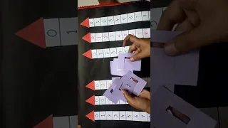 Decimal place value working model/decimal place value maths project #shorts #maths  #project