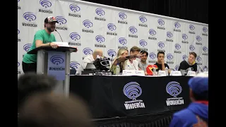 Power Rangers talk about working with Jason David Frank at WonderCon 201