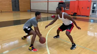 Jalen Grant Summer 2022 Workout… Roselle Catholic Freshman Guard.