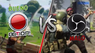 ACTION VS OBS ¿CUÁL ES MEJOR? PC GAMA MEDIA/BAJA