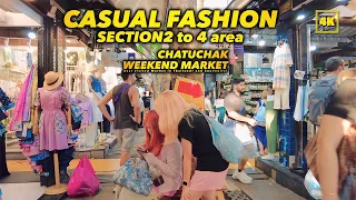 Casual Fashion shopping area / Chatuchak Market Section 2 to 4 (MAY 2024)