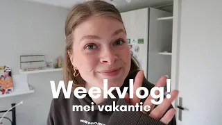 Weekvlog mei vakantie | Sollicitatie gesprekken, highwinen en nog meer! :)