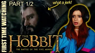 (P1/2) FIRST TIME WATCHING The Hobbit: The Battle of the Five Armies Reaction & Review