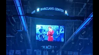 Dimash in NYC Barclays Center celebrating with Igor Krutoy 65th birthday concert. October 26, 2019