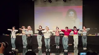 [FANCAM] 220908 트와이스 (TWICE) "BETWEEN 1&2" Gangnam Fansign 강남 팬사인회 "Talk That Talk" Performance