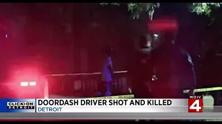 DoorDash driver shot, killed during delivery in Detroit