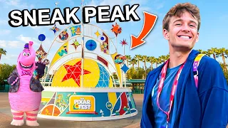 The FIRST EVER Pixar Fest At Disneyland🧡