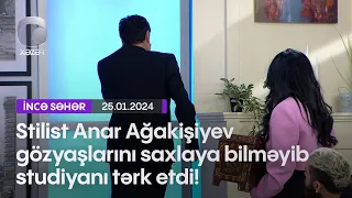 Stilist Anar Ağakişiyev gözyaşlarını saxlaya bilməyib studiyanı tərk etdi!
