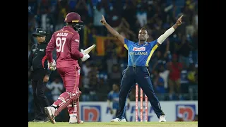 Angelo Mathews 4-59|Sri Lanka vs West Indies 3rd ODI 2020