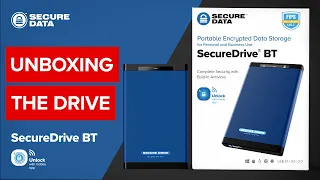 How to unbox the SecureDrive BT: a Hardware Encrypted External Portable Drive