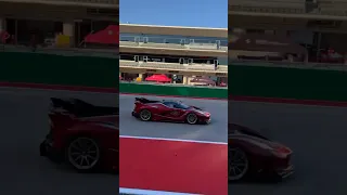 Watch the Ferrari FXXK EVO unleash its power on the iconic COTA track during Ferrari Racing Days.