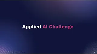 Welcome and Keynote - Applied AI Challenge Industry Day