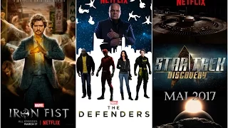 Neue Serien 2017 bei NETFLIX (Part I): IRON FIST - THE DEFENDERS - STAR TREK DISCOVERY