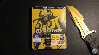 Bumblebee (2018)  4K Best Buy Exclusive SteelBook Unboxing