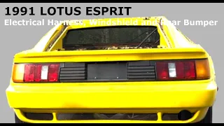 1991 Lotus Esprit - 24 (Windshield, electrical harness and rear bumper removal)