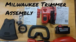 How to assemble Milwaukee Trimmer