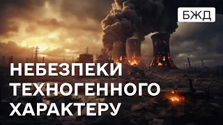 🏭 Небезпеки техногенного характеру | Безпека життєдіяльності