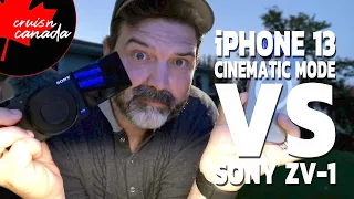 iPhone 13 Cinematic Mode Versus Sony ZV-1 | Which Is Better?