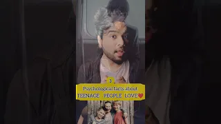 psychological facts about TEENAGE❤️ LOVE & PEOPLE🙈 #trending #iamsriharishofficial #sriharish