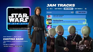 Trying The New Cantina Band Jam Track - Fortnite Festival - Star Wars